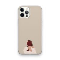 I drink wine: iPhone 12 Pro Transparant Hoesje I drink wine: iPhone 12 Pro Transparant Hoesje