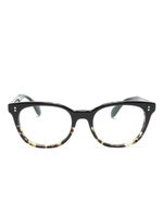 Oliver Peoples lunettes de vue Hildie à monture papillon - Noir