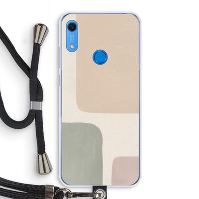 Geo #7: Huawei Y6s Transparant Hoesje met koord