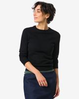 HEMA Damestrui Livia kabel zwart (zwart)