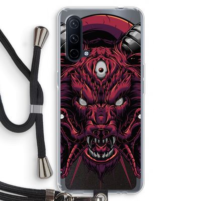 Hell Hound and Serpents: OnePlus Nord CE 5G Transparant Hoesje met koord