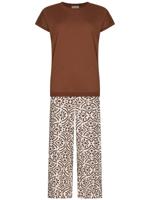 Pastunette pyjama katoen bruin