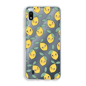 Citroenen: Samsung Galaxy A10 Transparant Hoesje