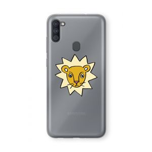 Kleine leeuw: Samsung Galaxy A11 Transparant Hoesje