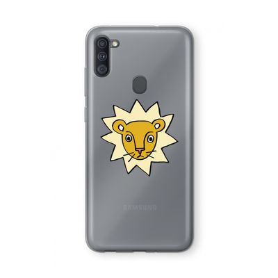 Kleine leeuw: Samsung Galaxy A11 Transparant Hoesje