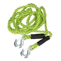 Sleepkabel - tot 5000 kg - auto sleeptouw - lichtgevend groen
