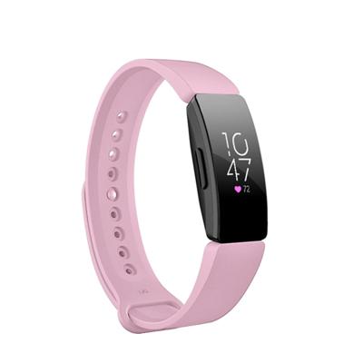 Slimme horloge snap bevestiger polsband horlogeband voor Fitbit Inspire HR (roze)