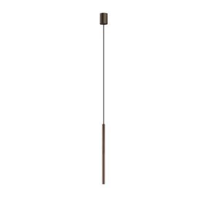 Nowodvorski Smalle hanglamp Laser 490 Chocolade bruin 10451