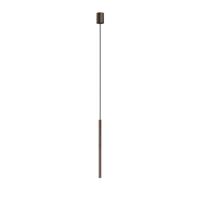 Nowodvorski Smalle hanglamp Laser 490 Chocolade bruin 10451