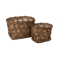 J-Line Mand Geweven Set - thumbnail