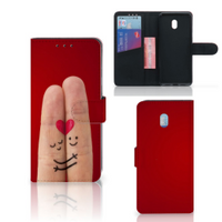 Xiaomi Redmi 8A Wallet Case met Pasjes Liefde - Origineel Romantisch Cadeau