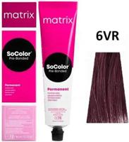 Matrix SoColor Pre-Bonded Permanent Crème Haarkleur Kleuring 90ml - 06VR Dark Blonde Violet Red