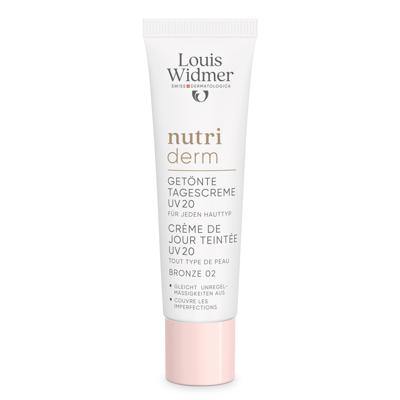 Louis Widmer Nutriderm Getinte Dagcrème UV20 02 Bronze ZP 30ml