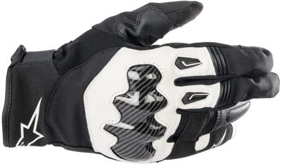 ALPINESTARS SMX-1 Drystar Gloves, Tussenseizoen motorhandschoenen, Zwart-Wit