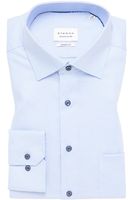 ETERNA Modern Fit Overhemd ML7 (72CM+) middenblauw