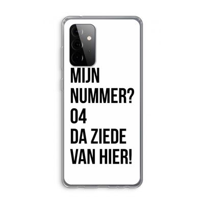 Da ziede van hier: Samsung Galaxy A72 Transparant Hoesje