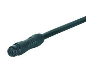 Binder 77-7406-0000-50008-0 Serie 620 | 8 Polige Female Connector | PUR Kabel | 2 meter