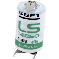 Saft LS 14250 3PFRP Speciale batterij 1/2 AA U-soldeerpinnen Lithium 3.6 V 1200 mAh 1 stuk(s)