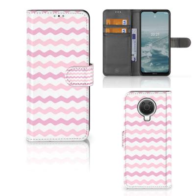 Nokia G10 | G20 | Telefoon Hoesje | Waves Roze