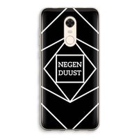 Negenduust geometrisch: Xiaomi Redmi 5 Transparant Hoesje