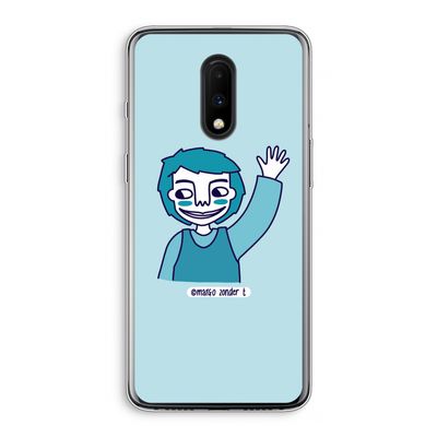 Zwaai: OnePlus 7 Transparant Hoesje