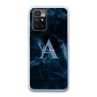 Midnight Marble: Xiaomi Redmi 10 Transparant Hoesje