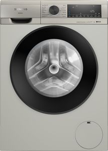 Siemens iQ500 WG44G2FXNL wasmachine Voorbelading 9 kg 1400 RPM Zwart, Roestvrijstaal
