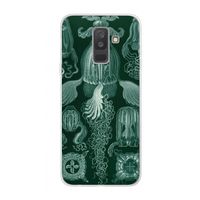 Haeckel Cubomedusae: Samsung Galaxy A6 Plus (2018) Transparant Hoesje