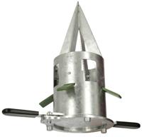 Bigbag uitlaat met hersluitbare klep