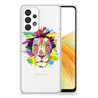 Samsung Galaxy A33 5G Telefoonhoesje met Naam Lion Color