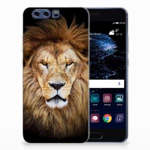 Huawei P10 Plus TPU Hoesje Leeuw