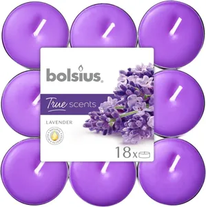 Bolsius Geurtheelicht 4 uur Lavender - 18 stuks