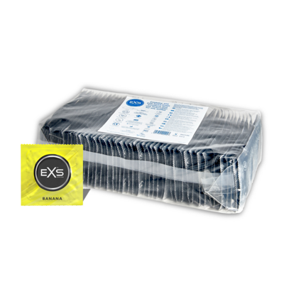 EXS EXS Banaan - Condoms - 100 Stukken