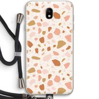 Terrazzo N°18: Samsung Galaxy J7 (2017) Transparant Hoesje met koord