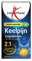 Lucovitaal Voedingssupplementen Keelpijn Zuigtabletten 10Stuks