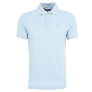 Heren Polo Tartan Pique Niagara Mist