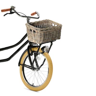 Fietsmand Rustic - rotan - 39 x 30 x 26 cm - voor transportfiets