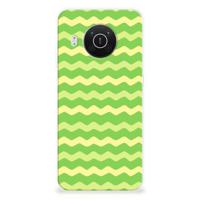 Nokia X10 | X20 | TPU bumper | Waves Green