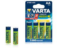 Varta Ready 2 Use AA 2100mAh 4 Stuks - thumbnail