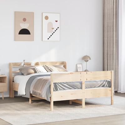 Bedframe zonder matras massief grenenhout 120x200 cm
