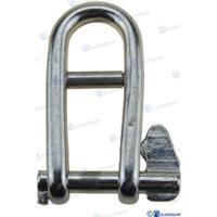 Grillete inox GS71055 - GRILLETE AUTOMATICO 5 MM. C/PASADOR