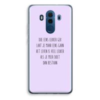 Gek: Huawei Mate 10 Pro Transparant Hoesje