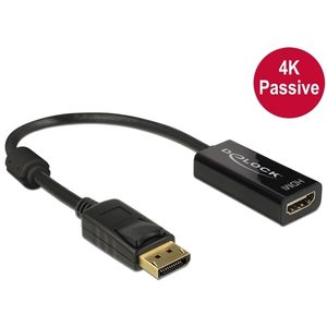 DeLOCK DisplayPort 1.2 > HDMI adapter 0,2 meter, 4K