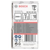 Bosch Professional Afwerknagel verzinkt 32mm 20° 16Ga VE=2000 - 2608200528