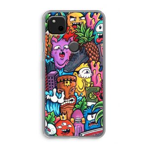 Vexx Mixtape: Google Pixel 4a Transparant Hoesje