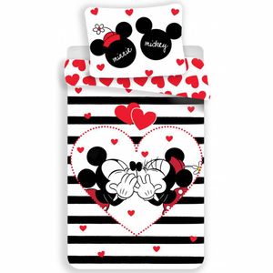 Disney Minnie Mouse Dekbedovertrek Stripe