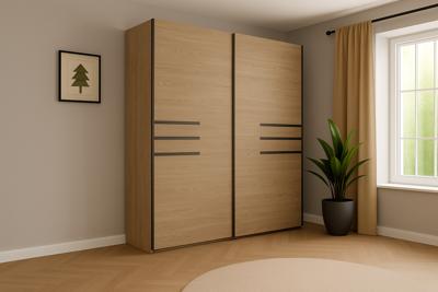 Home365 Kledingkast Vienna - Naturel - 2-Deurs