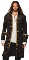 Boland Piratenjas Polyester Heren Zwart/goud maat XL (54)