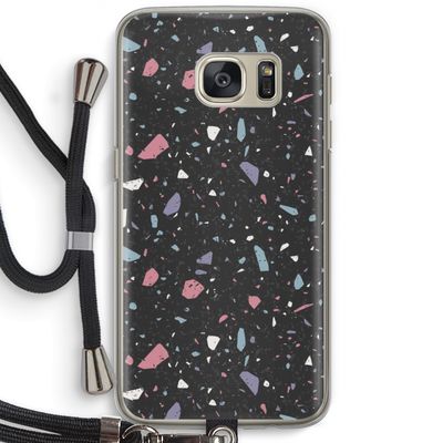 Terrazzo N°16: Samsung Galaxy S7 Transparant Hoesje met koord