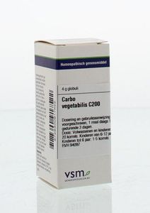 VSM Carbo vegetabilis C200 (4 gr)
